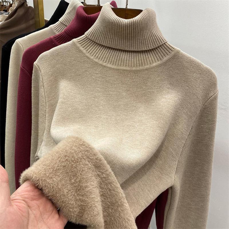 👗 🥰 Warmes Fleece-Strickunterhemd