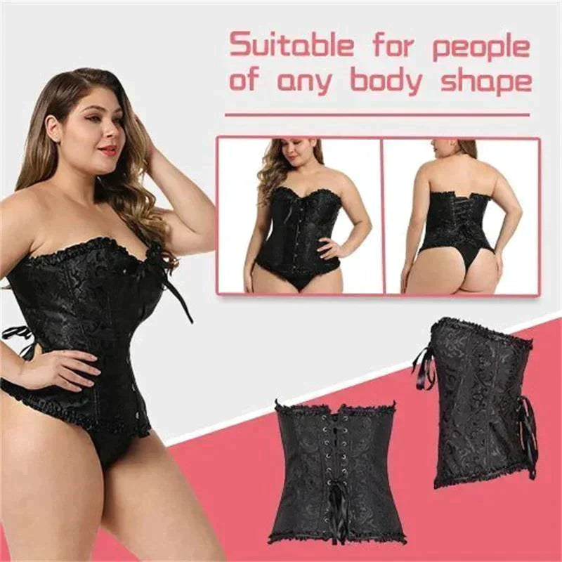 Corset de dantelă pentru femeia sexy-6
