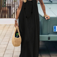 ✨Rochie simplă, fără mâneci, cu spate decupat, pentru femei💕-9