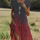 👗Rochie imprimată fără mâneci