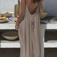 ✨Rochie simplă, fără mâneci, cu spate decupat, pentru femei💕-24