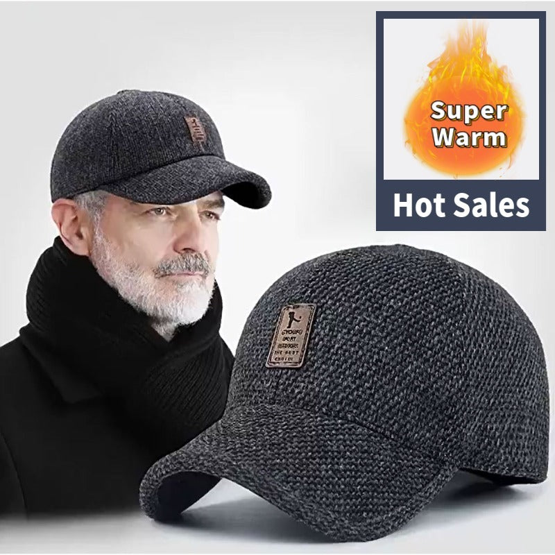 ✨Anul Nou de vânzare 40% off🧢Iarna ușoară și caldă șapcă de baseball de iarnă-1