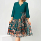 【S-5XL】👗Rochie de damă la modă în culori contrastante（副本）