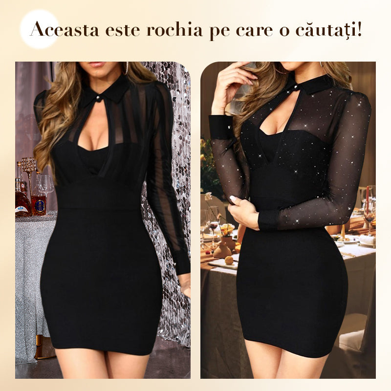 Rochie Sexy Bodycon cu Decupaje-1