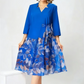 【S-5XL】👗Rochie de damă la modă în culori contrastante（副本）