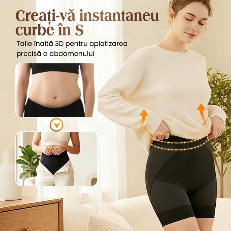🧊Lenjerie ultra-subțire, răcoroasă pentru modelarea abdomenului-3