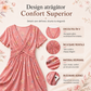 👗 Rochie pentru femei cu decolteu în V, imprimeu floral și talie răsucită