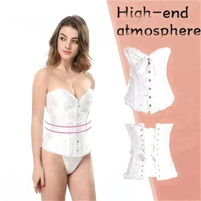 Corset de dantelă pentru femeia sexy-12
