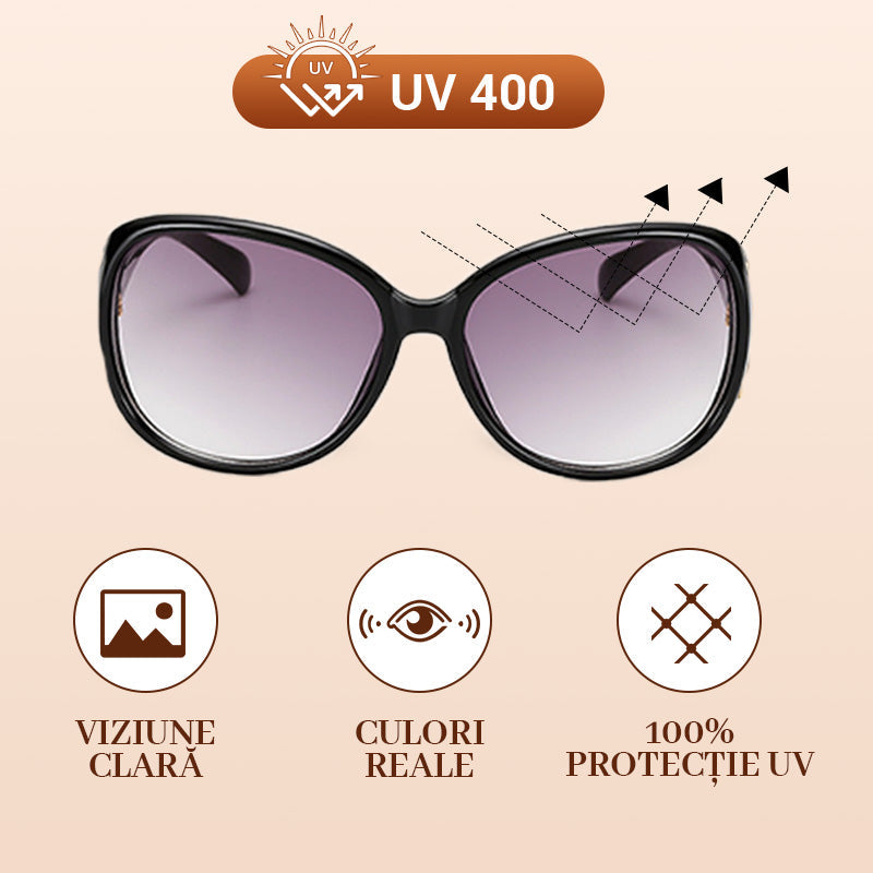 🌤️ Ochelari de soare cu rame mari pentru femei-2