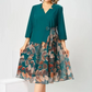 【S-5XL】👗Rochie de damă la modă în culori contrastante（副本）