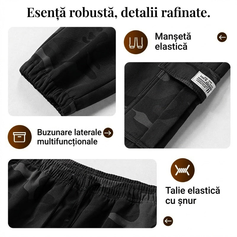 🛠️ 👖 Pantaloni de lucru tactici durabili - multe buzunare funcționale, perfecți pentru munca în aer liber 🌲-6