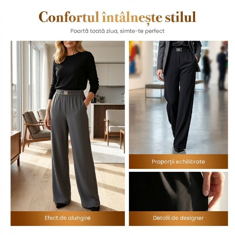 🏆ULTIMA ZI DE REDUCERI 60% REDUCERE!!💝Pantaloni elastici cu talie înaltă și croială perfectă👖-2