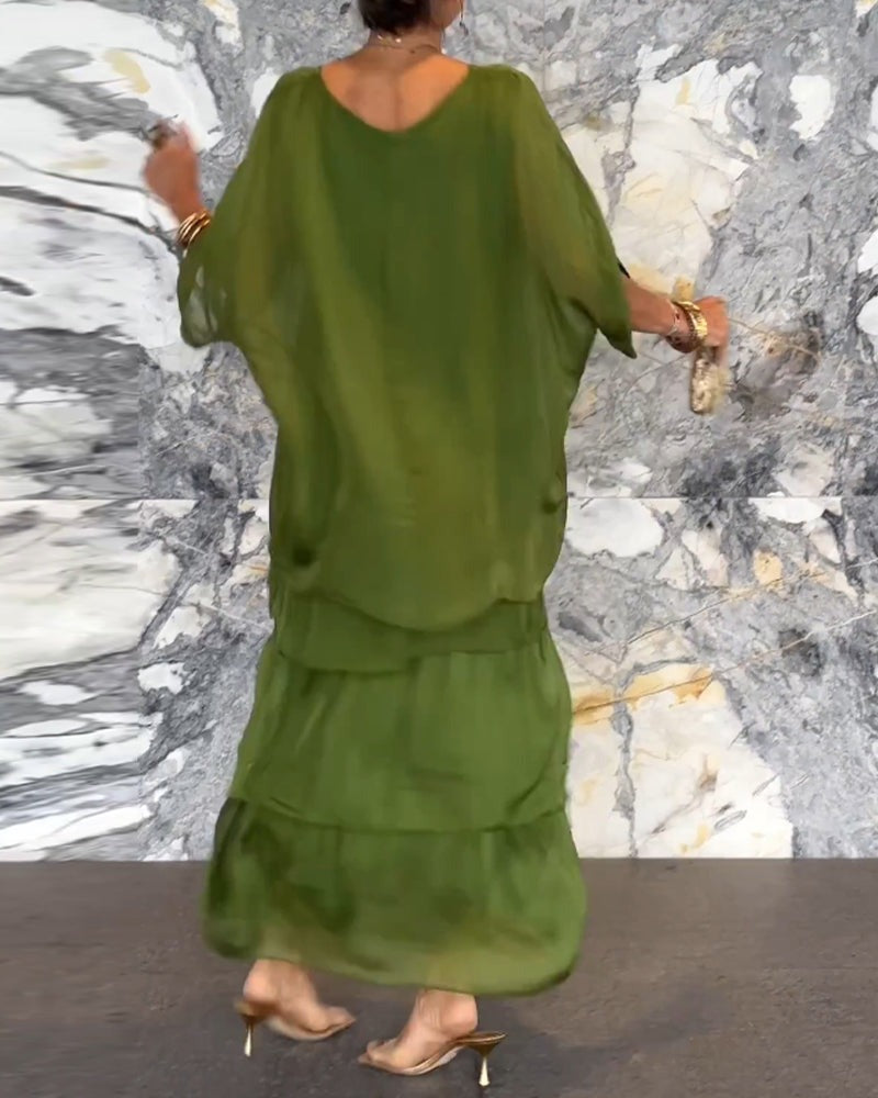👗 Rochie lejeră cu un fler artistic-7