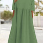 【S-5XL】👗Rochie din bumbac cu decolteu rotund și buzunare-6