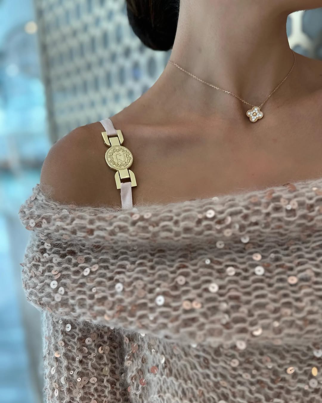 🛍️Pulover de femei fără umăr Cosy Loose-1
