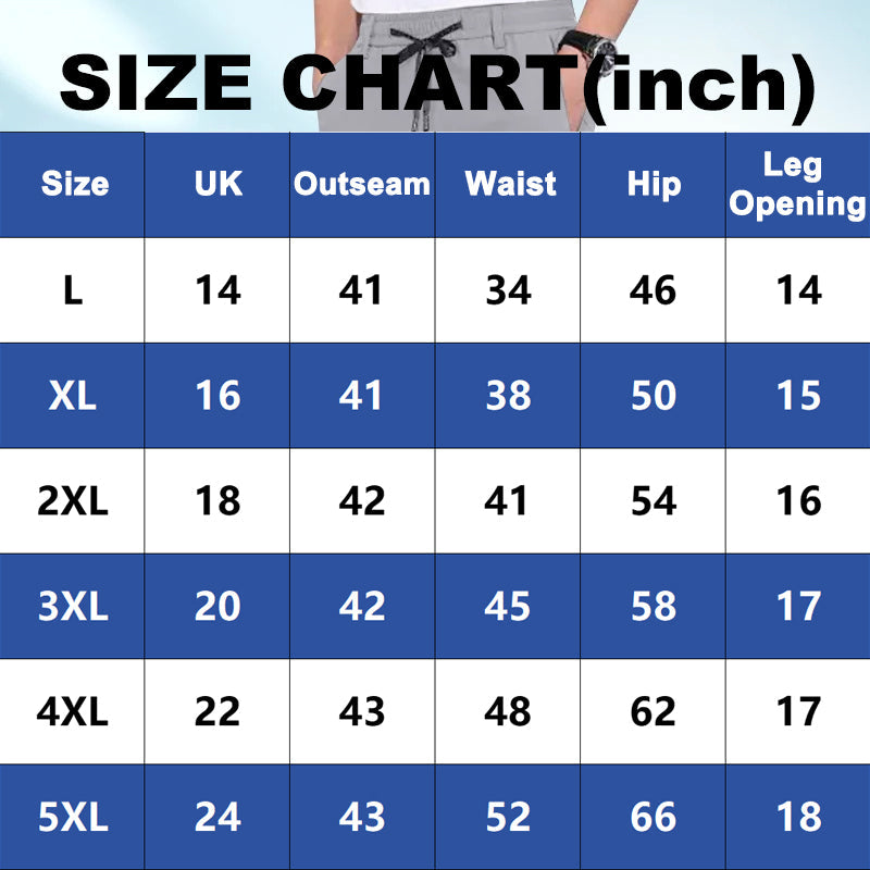 💖Pantaloni casual elastici pentru bărbați, confortabili și respirabili-10