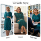 💥Rochie elegantă plisată pentru femei-9