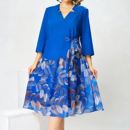 【S-5XL】👗Rochie de damă la modă în culori contrastante（副本）