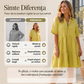 💝Rochie cu guler și nasturi, confortabilă, într-o singură culoare