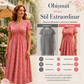 👗 Rochie pentru femei cu decolteu în V, imprimeu floral și talie răsucită