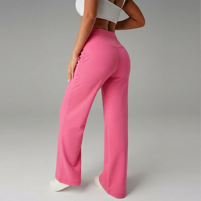 💗ULTIMA ZI DE REDUCERI 50% REDUCERE⚡50.000+ VÂNDUTE💕Pantaloni drepți largi, simpli, pentru femei-14