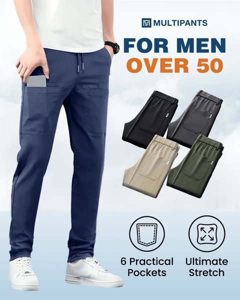 🔥Last Day Sale 70% OFF🏆MultiPants – High Stretch Multi-pocket Durable Cargo Pants 3