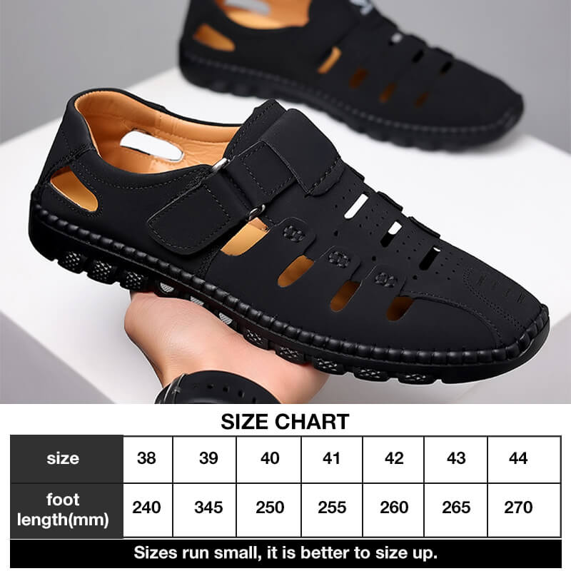 🔥Sandale din piele la modă👞-7