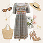 🌞 Rochii de vară cu imprimeu boho-3