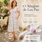 👗 Rochie pentru femei cu decolteu în V, imprimeu floral și talie răsucită