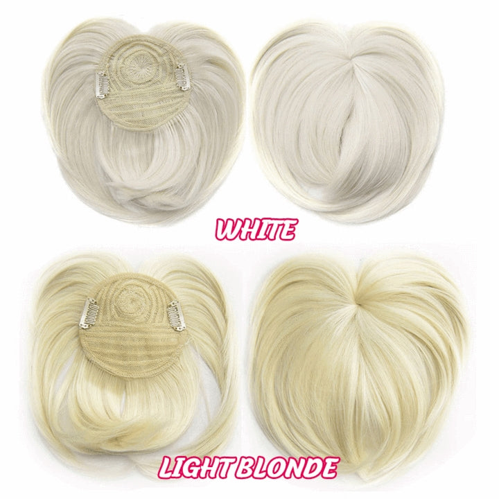 💁‍♀️Păr natural respirabil pentru femeile cu păr subțire-4