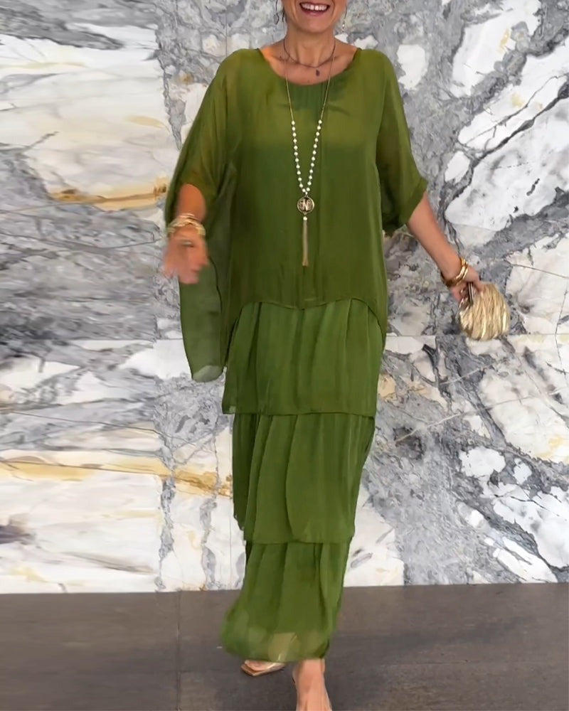 👗 Rochie lejeră cu un fler artistic-8