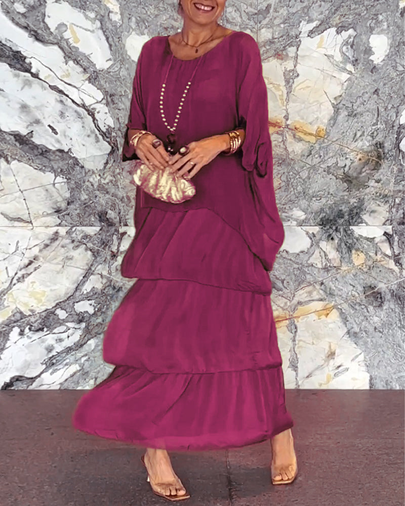 👗 Rochie lejeră cu un fler artistic-2
