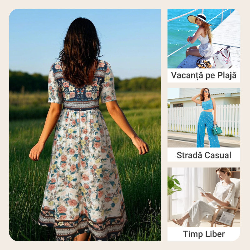 🌞 Rochii de vară cu imprimeu boho-4