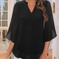 💖2026👚 Elegantă Cămașă din Șifon cu Decolteu în V - Stil Rafinată pentru Orice Ocazie!-4