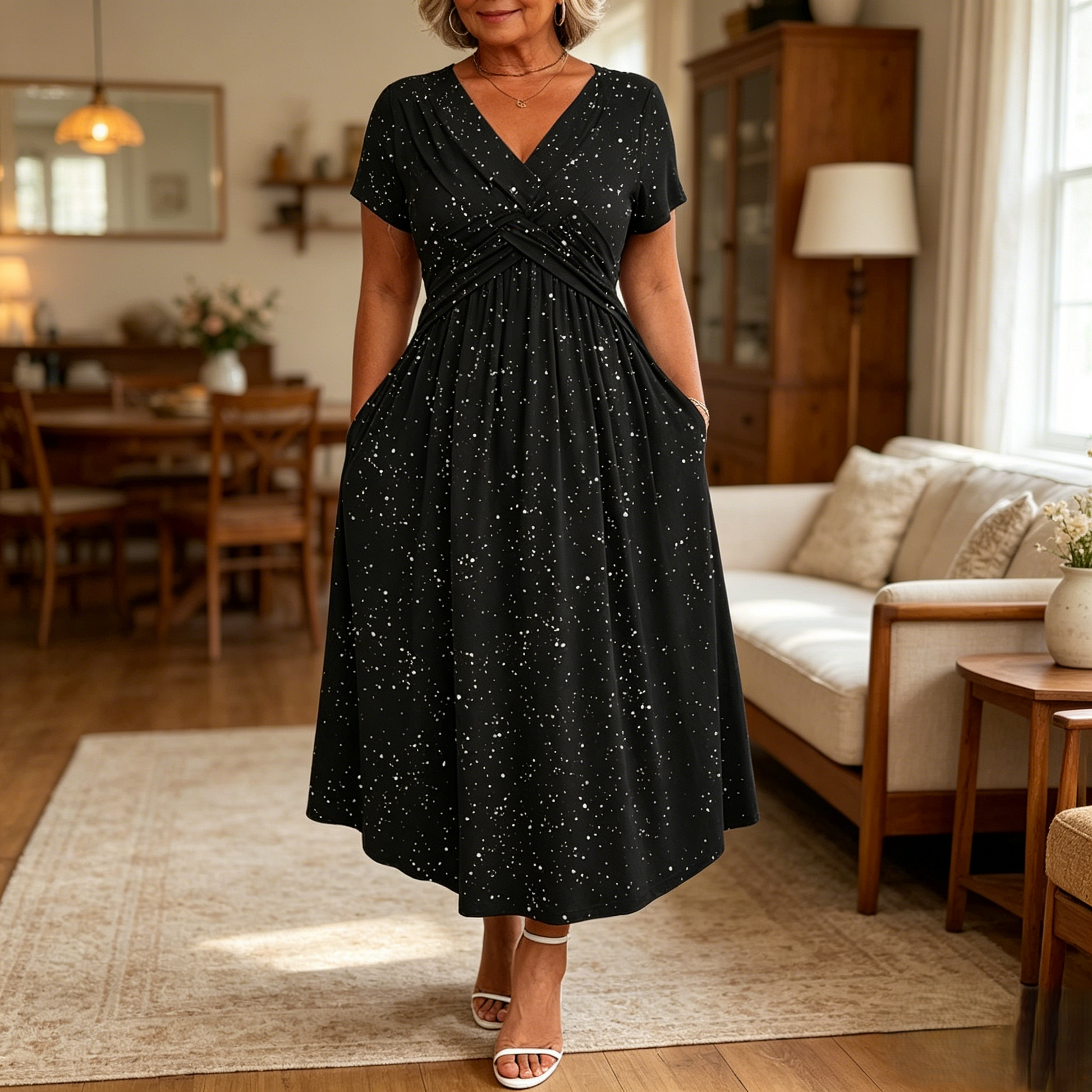 💃O rochie elegantă pentru femei✨-2