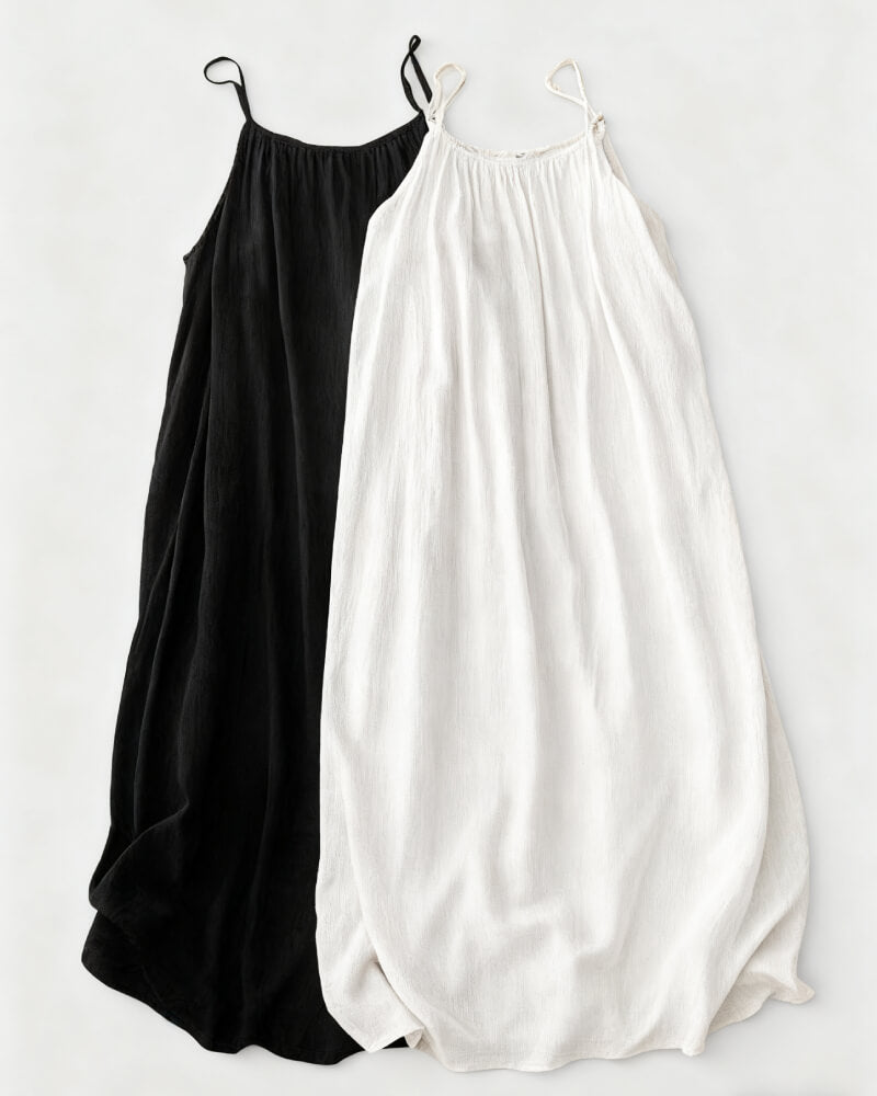 ✨Rochie simplă, fără mâneci, cu spate decupat, pentru femei💕-18