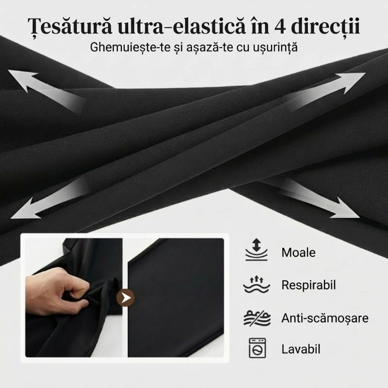 ✨🔥Pantaloni eleganți cu talie înaltă pentru femei💓-7