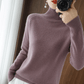 💖Women's Solid Turtleneck Knit Sweater