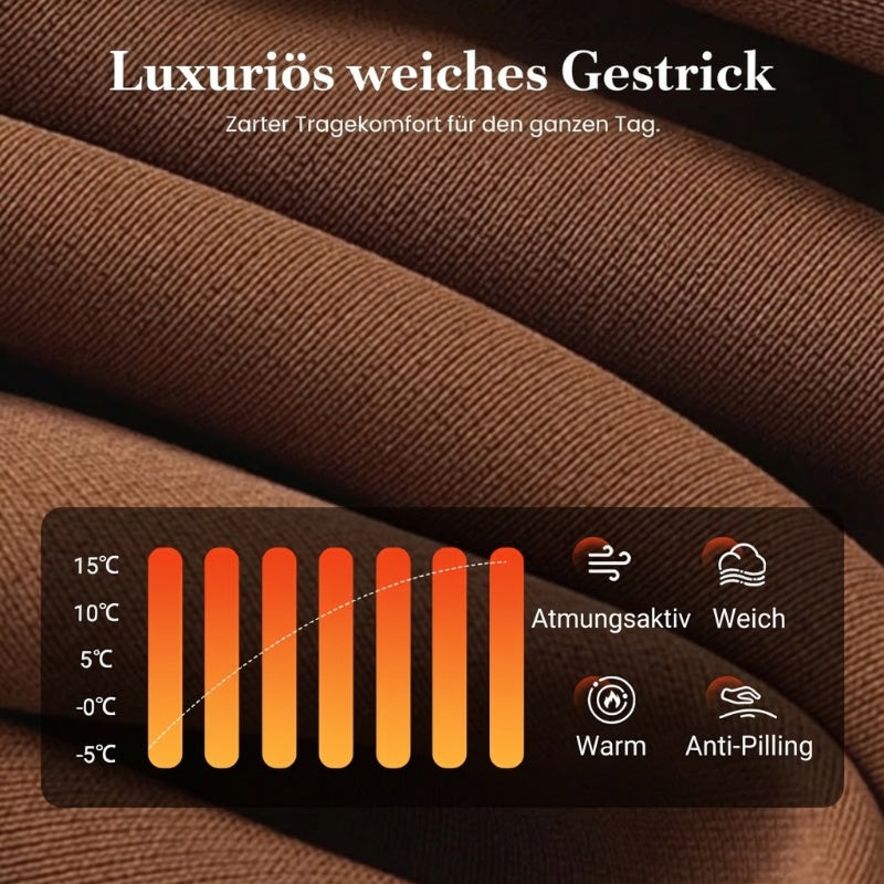 🔥Zweiteiliges Set für Damen bestehend aus Pullover und fließendem Rock mit Leopardenmuster