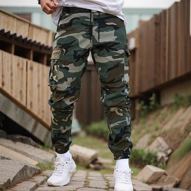 🛠️ 👖 Pantaloni de lucru tactici durabili - multe buzunare funcționale, perfecți pentru munca în aer liber 🌲-11