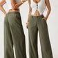 🔥LAST DAY 49% OFF ☀️🛍️Women's Summer Classical Cotton-Linen Lightweight Palazzo Pants-13