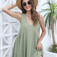 💃 Rochie mini de vară fără mâneci, cu decolteu în V, pentru femei-8