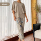 💖Set pantaloni imprimați și top cu gât rotund pentru femei-13