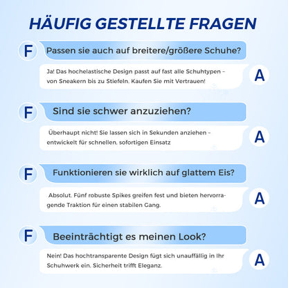 👟 Universelle 5-Zacken-Steigeisen für Schuhe und Stiefel ⚡