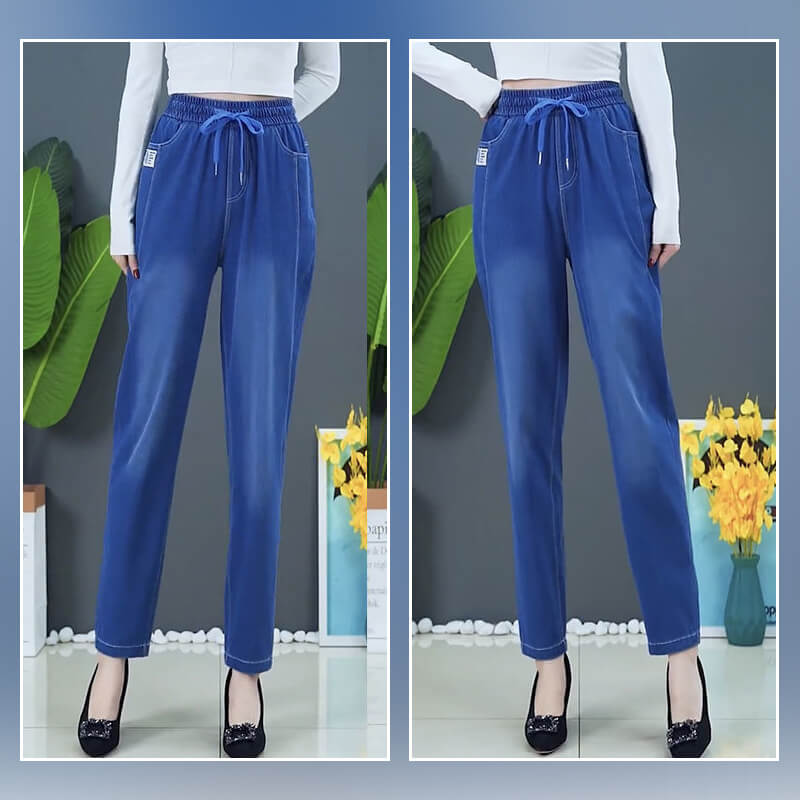 🔥Blugi drepți Ice Casual👖-8