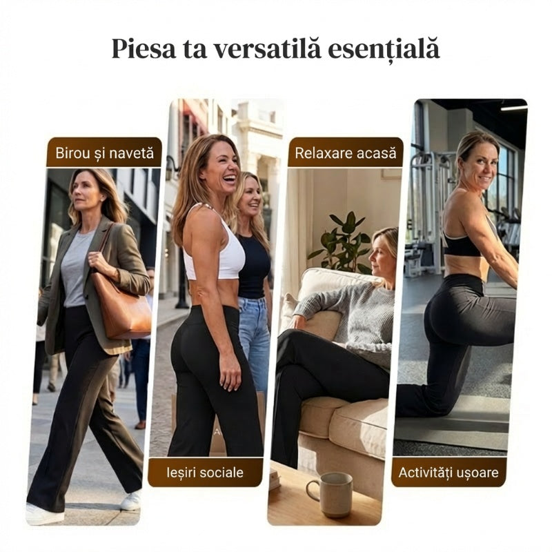 💗ULTIMA ZI DE REDUCERI 50% REDUCERE⚡50.000+ VÂNDUTE💕Pantaloni drepți largi, simpli, pentru femei-7