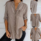🔥Tricou de patchwork ocazional cu paiete-2