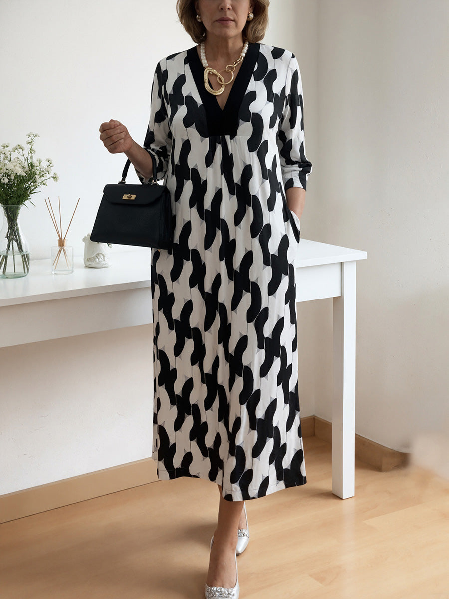 🔥 Rochie lungă, elegantă și lejeră