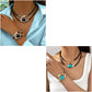 ❣️Cumpără 1 și primești 1 gratis❣️Set colier și brățară Vintage Boho-11