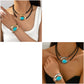 ❣️Cumpără 1 și primești 1 gratis❣️Set colier și brățară Vintage Boho-12